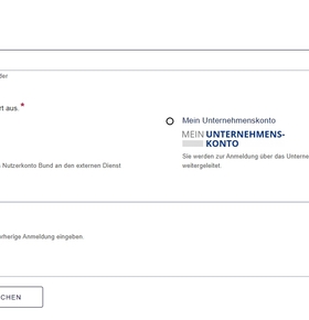 Unternehmenskonto erleichtert Online-Anträge beim EAD 