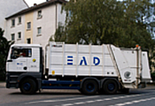 Besuch EAD-Müllfahrzeug