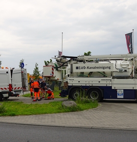 Kanalarbeiten im Haardtring