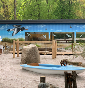 Neue Attraktion im Zoo: Wissenschaftsstadt Darmstadt eröffnet Dünenlandschaft