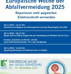 Europäische Woche der Abfallvermeidung: